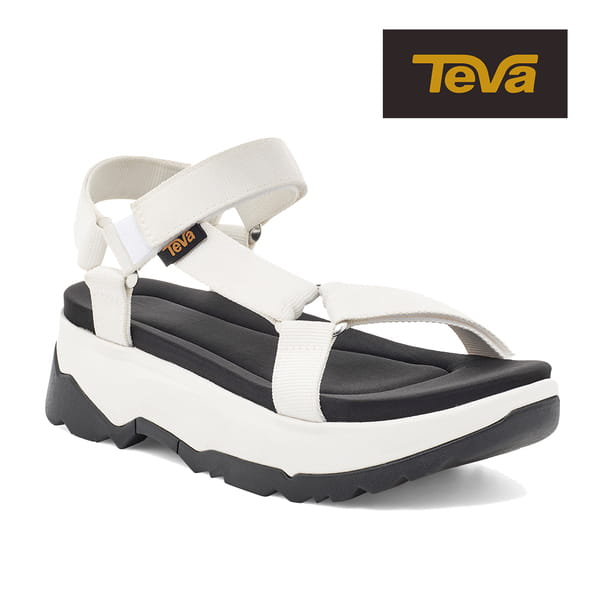 TEVA女 Jadito Universal 環保織帶軟墊厚底涼鞋白色-TV1117070WHT 0