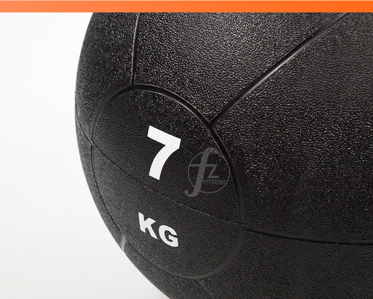 【ABSport】手把藥球（7KG－黑款）／重力球／健身球／重量球／藥球／實心球／平衡訓練球 4