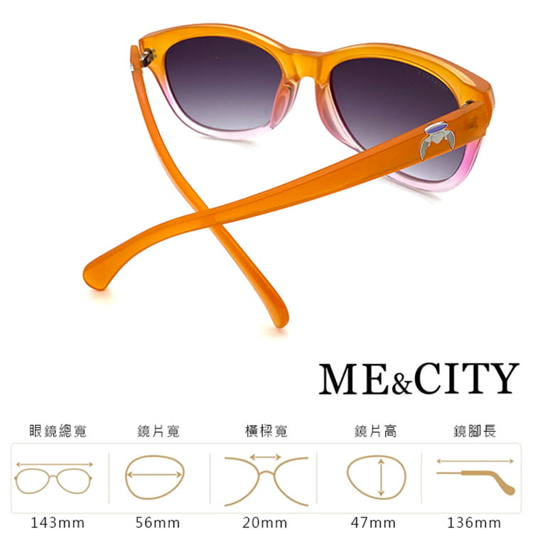 【ME&CITY】 永恆之翼時尚太陽眼鏡 抗UV (ME 120031 L262) 13