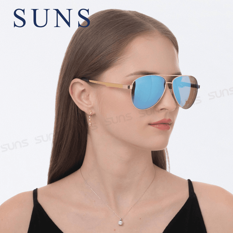 【suns】鋁鎂合金飛行員偏光太陽眼鏡 抗UV (W001) 3