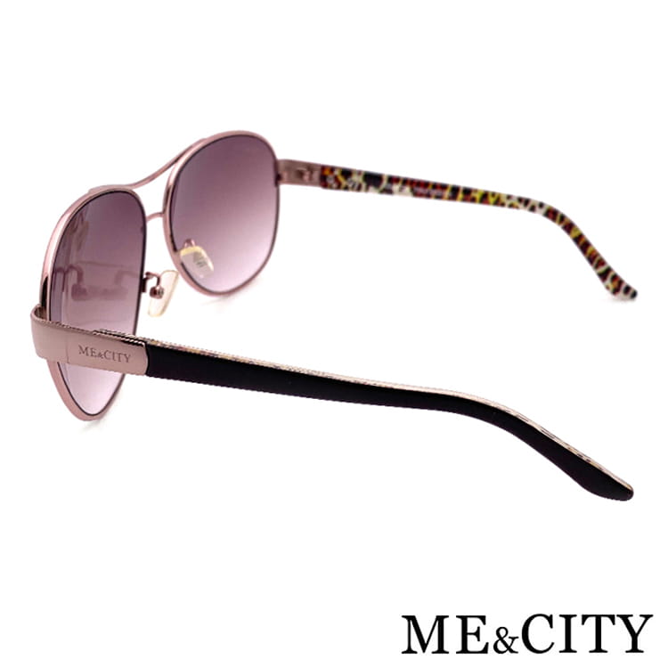 【ME&CITY】 歐式簡約雙色太陽眼鏡 抗UV (ME 110006 E621) 11