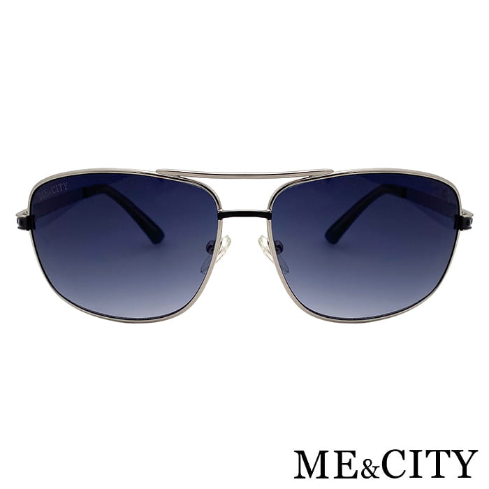 【ME&CITY】 傲氣飛行官方框太陽眼鏡 抗UV400(ME 1104 B01) 5