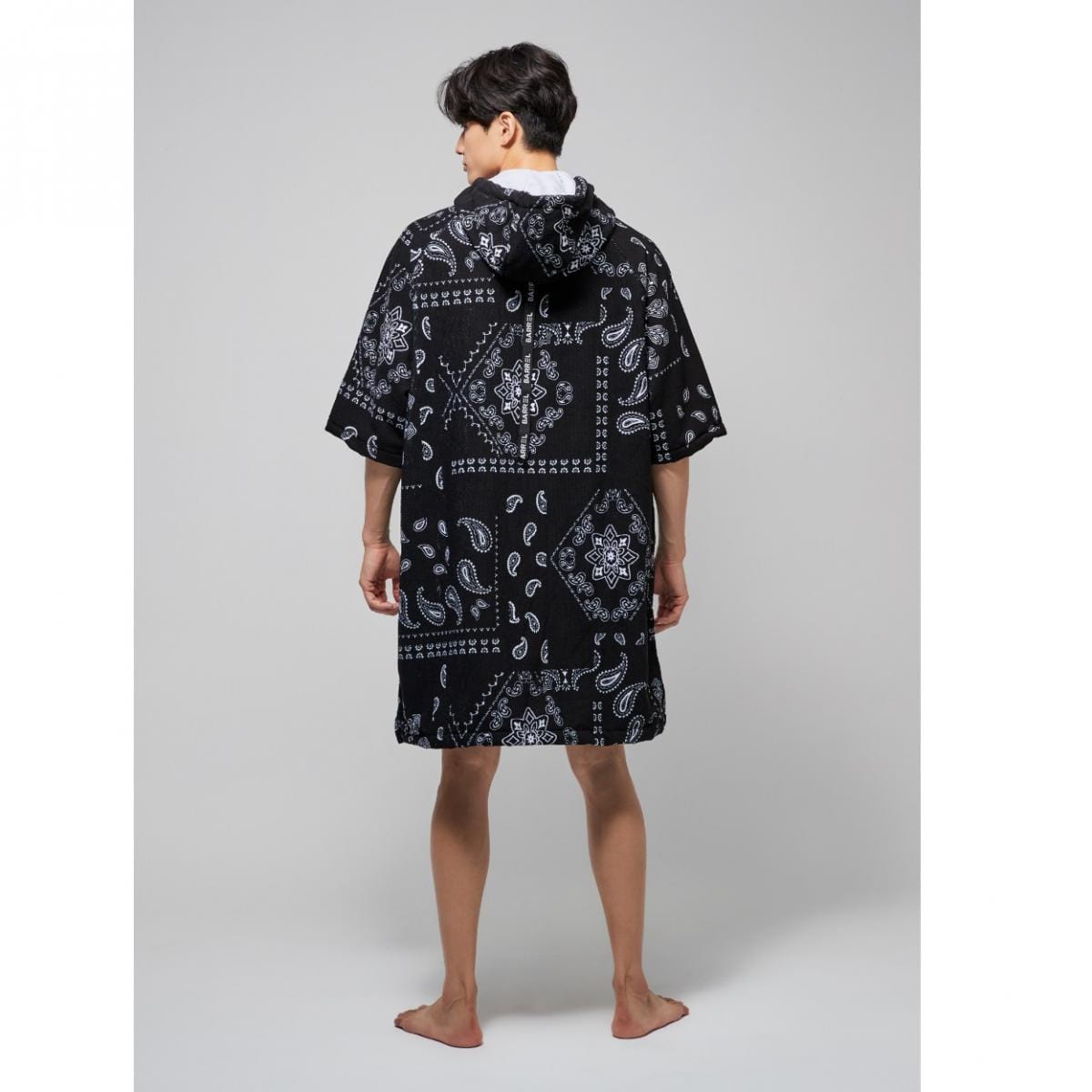 【BARREL】海洋系列毛巾衣 #PAISLEY BLACK 3