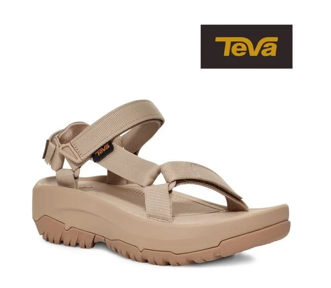 【TEVA】女 機能運動中厚底涼鞋/雨鞋/水鞋(奶茶色-TV1131270SSME) 0