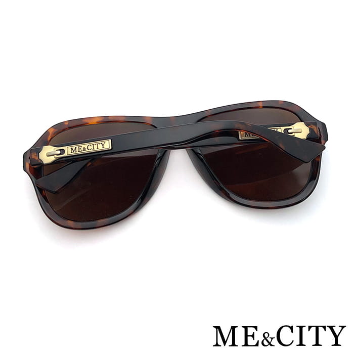 【ME&CITY】 簡約騎士時尚太陽眼鏡 抗UV (ME 110001 J520) 6