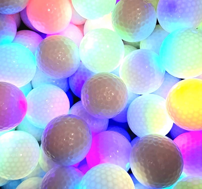 高爾夫GOLF七彩閃光球 彩色變色發光球 一顆七彩變化【GF08005-3】 5
