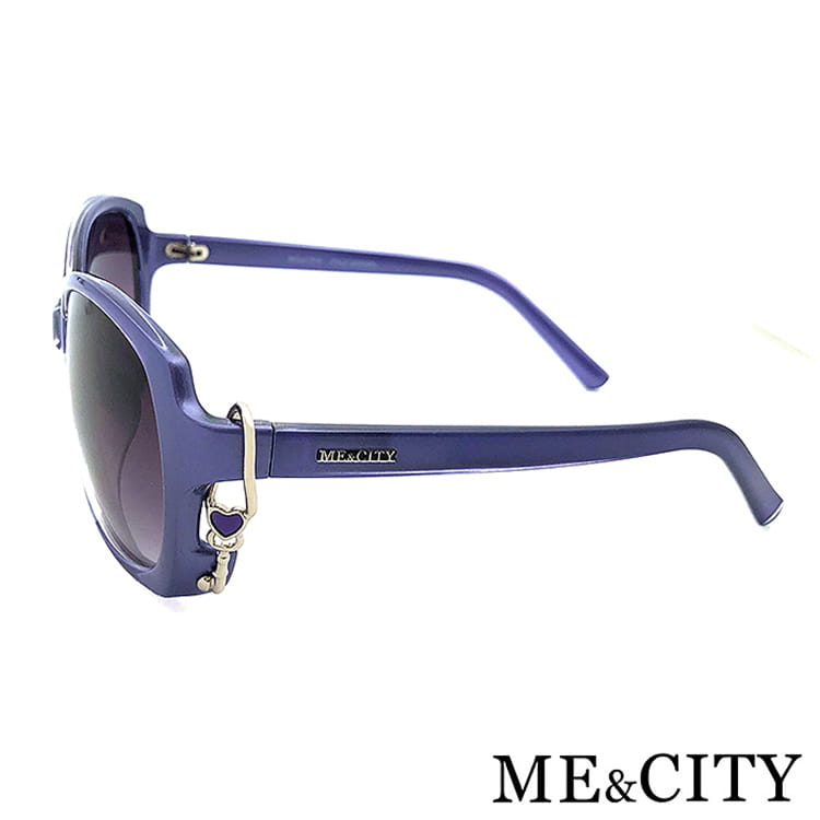 【ME&CITY】 甜美心型鎖鍊太陽眼鏡 抗UV (ME 1224 F07) 9