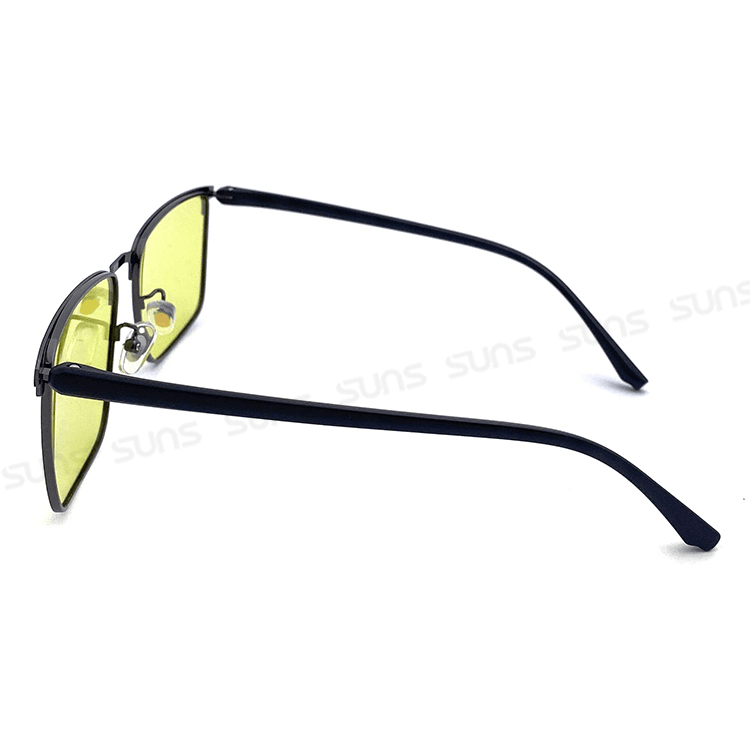 【suns】日夜兩用變色偏光太陽眼鏡 薄鋼眉型框墨鏡 抗UV 【7965】 8