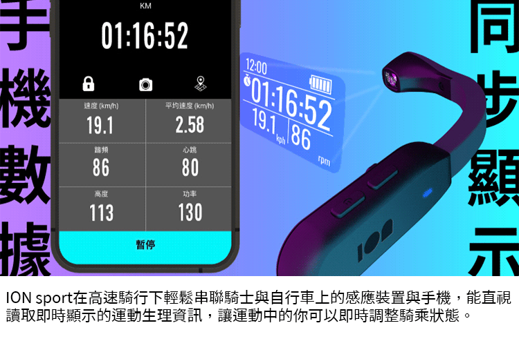 ION sport 自行車智能顯示器 6