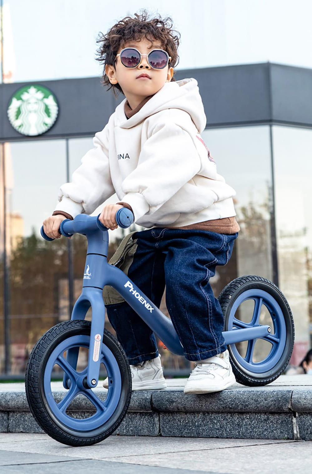 BIKEONE MINI28 火爆新款兒童平衡車無腳踏2-3-56歲尼龍玻纖材質滑行車  學步車 4