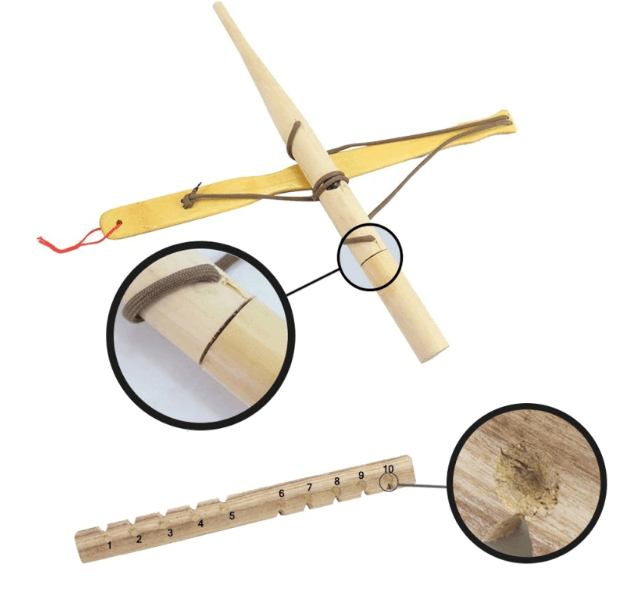 【Outkeeper】野外露營登山鑽木取火生存生火工具開發培訓道具 0