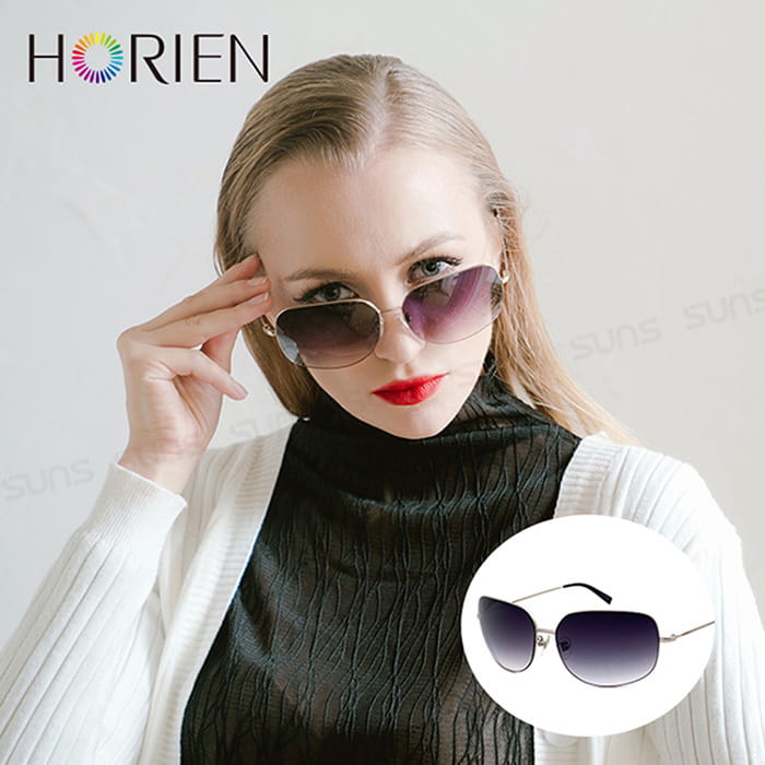 【HORIEN】海儷恩 細緻質感太陽眼鏡 抗UV (HN 21206 B06) 0