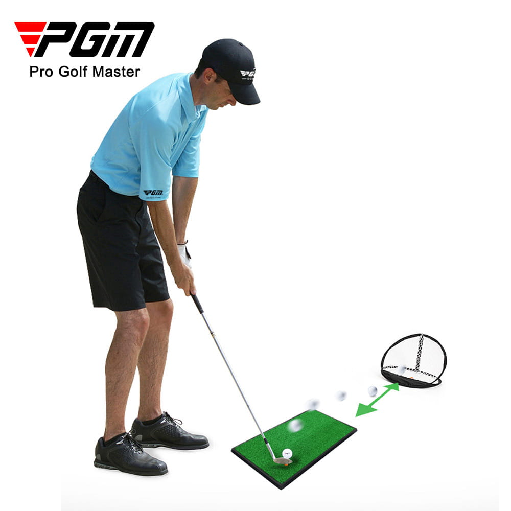 【CAIYI 凱溢】PGM 高爾夫球短草打擊墊 高爾夫 揮桿切球草皮打擊墊 5
