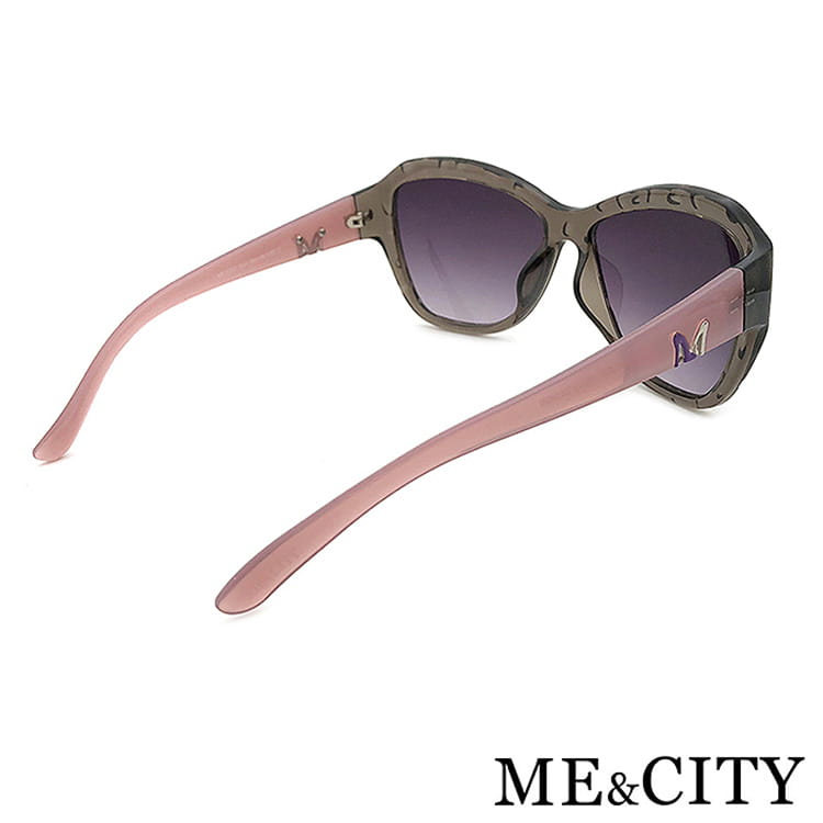 【ME&CITY】 迷情優雅歐美大框太陽眼鏡 抗UV(ME 1207 C01) 9