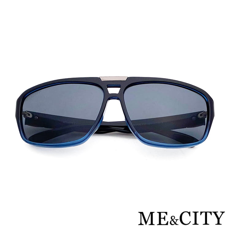 【ME&CITY】 復古紳士飛官框太陽眼鏡 抗UV400 (ME 1105 F01) 1