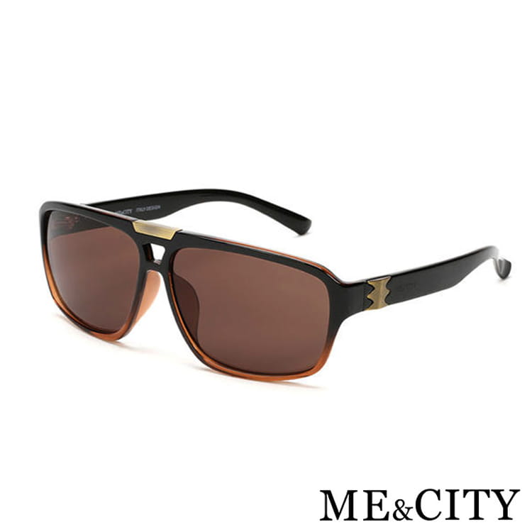 【ME&CITY】 復古紳士飛官框太陽眼鏡 抗UV400 (ME 1105 J05) 3