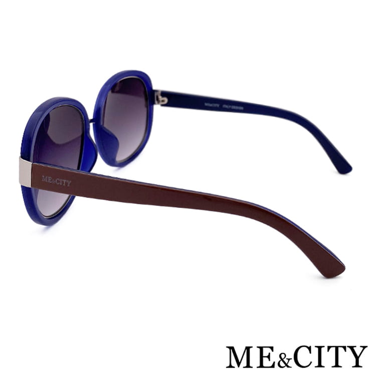 【ME&CITY】 時尚圓框太陽眼鏡 抗UV (ME 120019 F150) 11