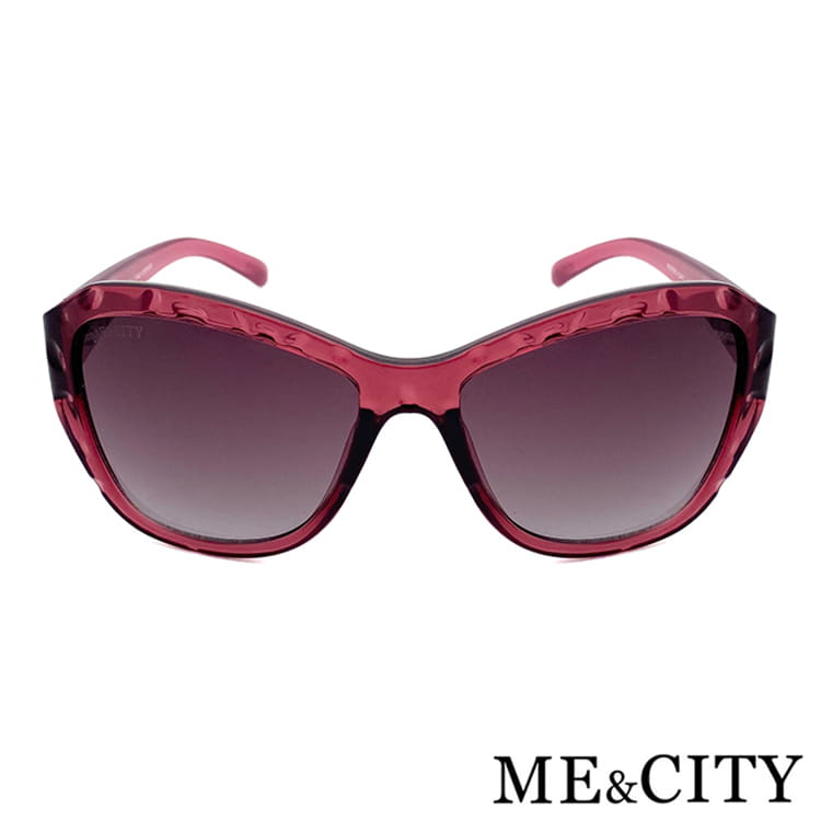 【ME&CITY】 迷情優雅歐美大框太陽眼鏡 抗UV(ME 1207 E01) 6