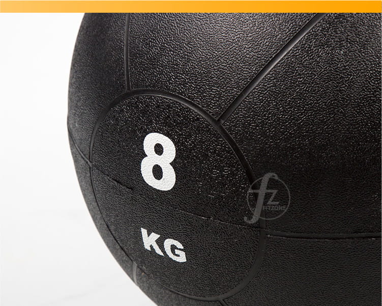 【ABSport】手把藥球（8KG－黑款）／重力球／健身球／重量球／藥球／實心球／平衡訓練球 4