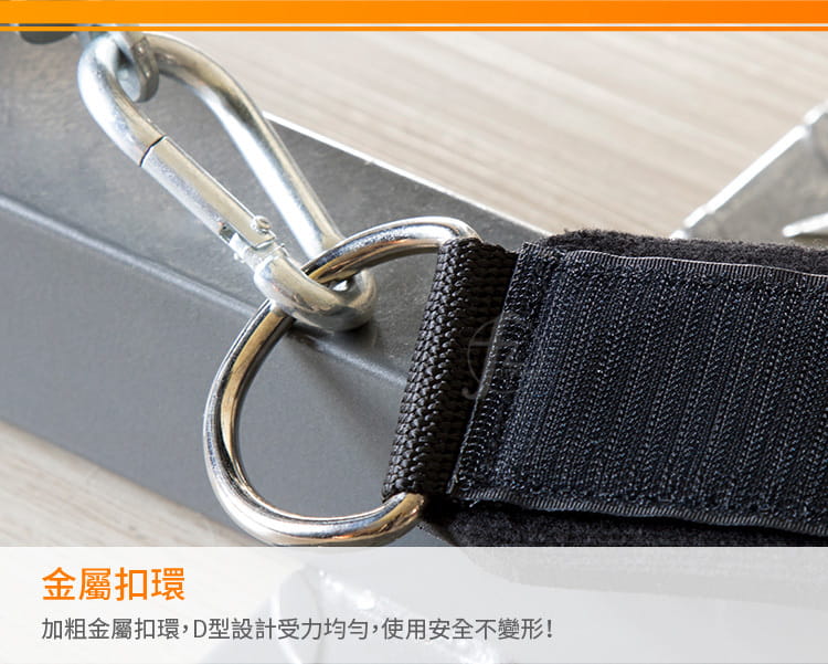 【ABSport】健身足踝帶／綁腿帶／腳踝扣帶／重量訓練／臀部／腿部／健身器材配件 4