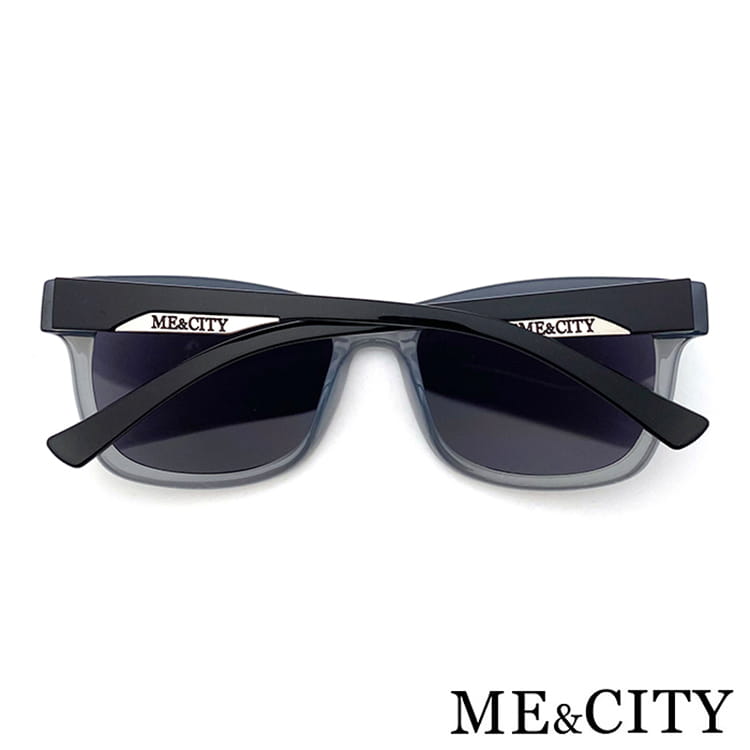 【ME&CITY】 義式戀語雙色太陽眼鏡 抗UV (ME 120026 F251) 12