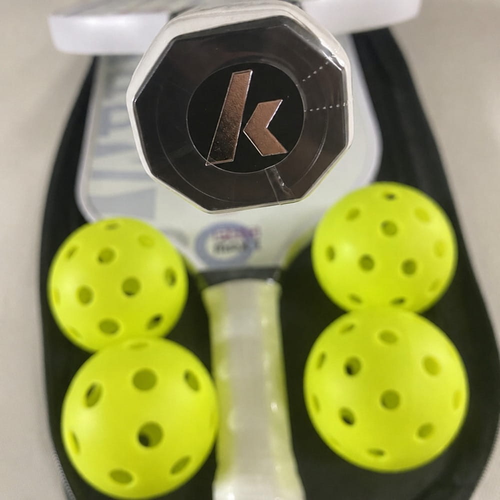 【CAIYI 凱溢】KAWASAKI KP001 PRO MAX I 玻璃纖維匹克球拍套裝組 3
