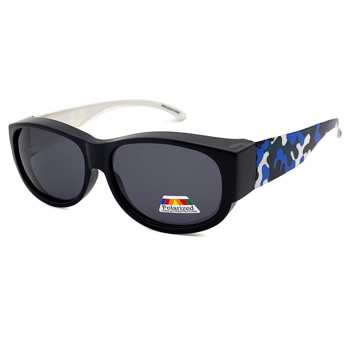 【suns】MIT偏光太陽眼鏡 迷彩藍 抗UV400 (可套鏡) 6