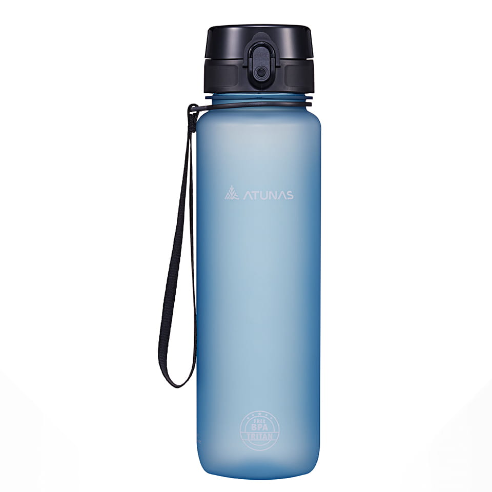 ATUNAS歐都納戶外玩咖運動瓶運動水壺1000ml(A1KTGZ04冰藍/運動水瓶/霧面水壺) 0