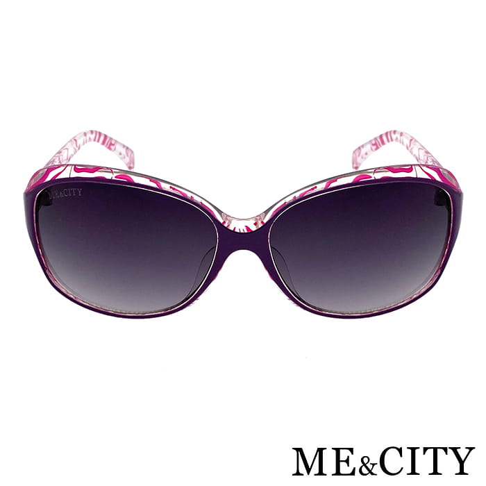 【ME&CITY】 皇室風格紋路簡約太陽眼鏡 抗UV (ME 120001 H432) 3