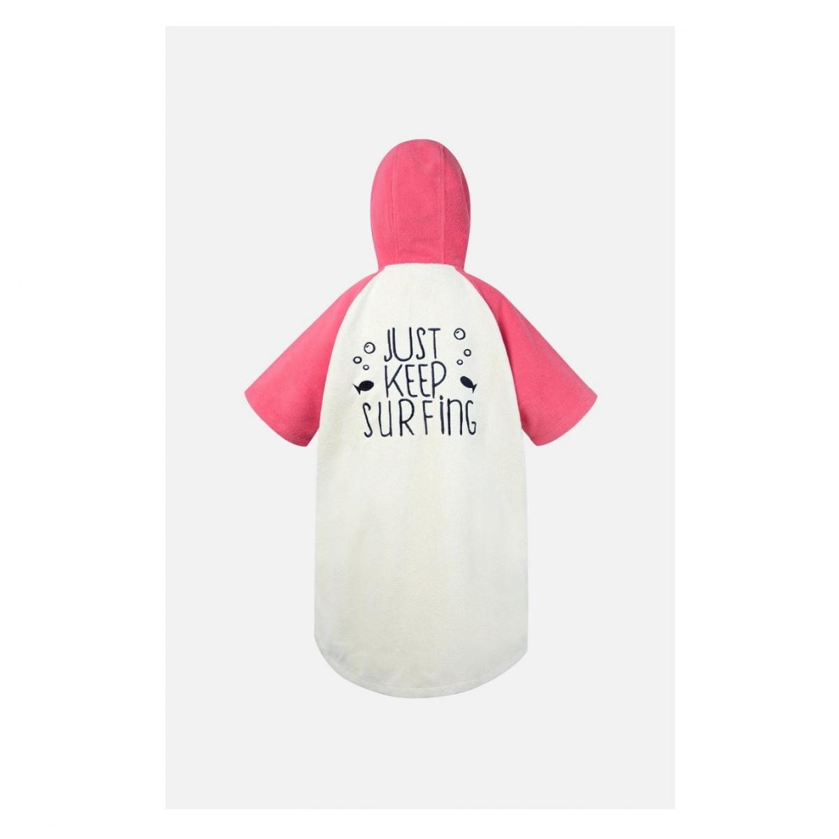 【BARREL】 兒童素色毛巾衣 #PINK 5