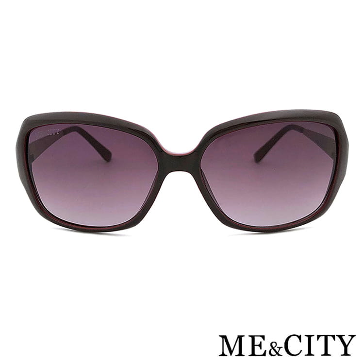 【ME&CITY】  浮雕閃耀花紋金屬太陽眼鏡 抗UV (ME 1218 J01) 7