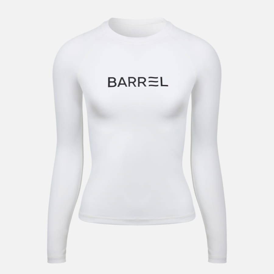 【BARREL】女款素色防曬衣 #WHITE 0