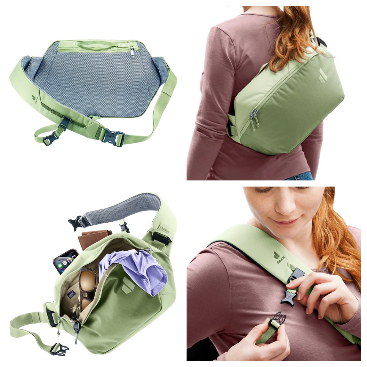 【Deuter】Stroof 城市斜背包 5L/3800025單肩胸背包.腰包.臀包.休閒隨身背包. 2