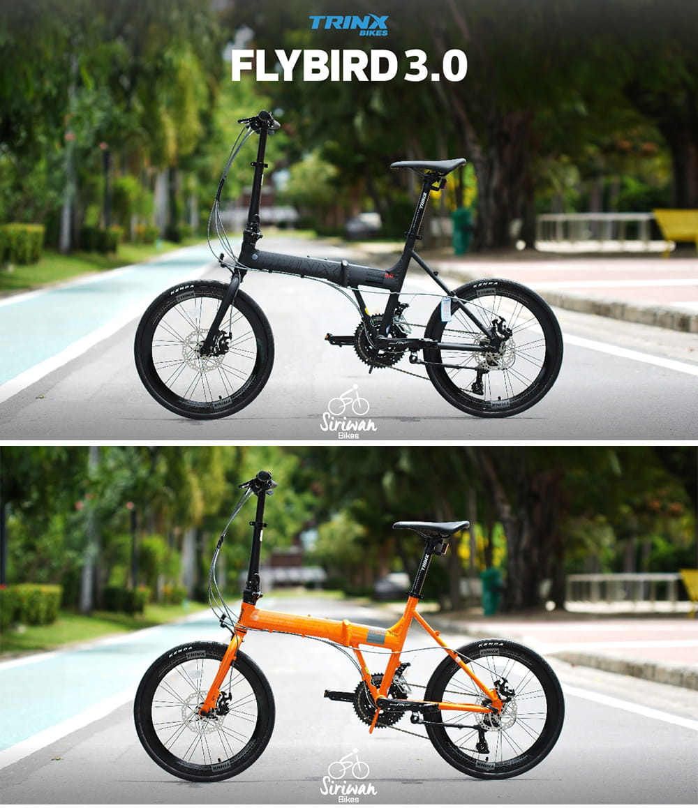 BIKEDNA FLYBIRD3.0 鋁合金碟煞折疊車,搭載日本SHIMAN27速SORA套件 11