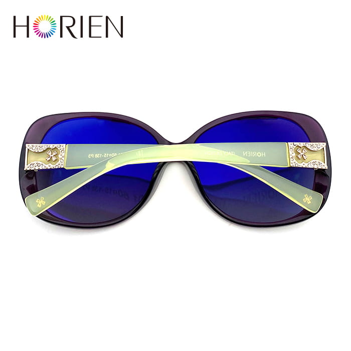 【HORIEN】海儷恩 簡約鑲鑽浪漫偏光太陽眼鏡 抗UV (HN 1207 H01) 8