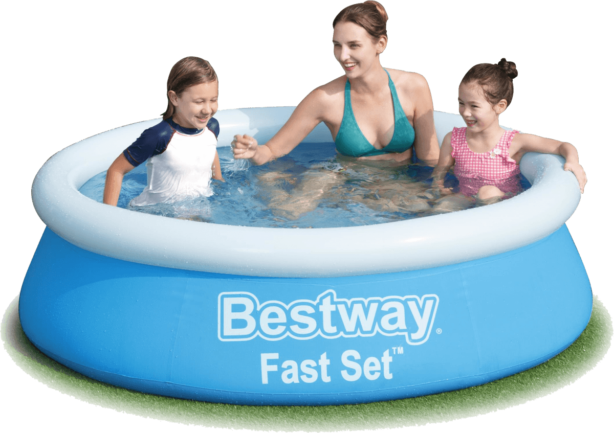 【Bestway】 快速充氣環泳池 0