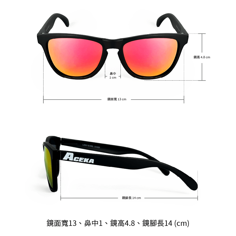 【ACEKA】T-Rex海洋系列-海影/海波浮水太陽眼鏡 會浮的墨鏡 日本專利浮料 寶麗來偏光鏡片 8