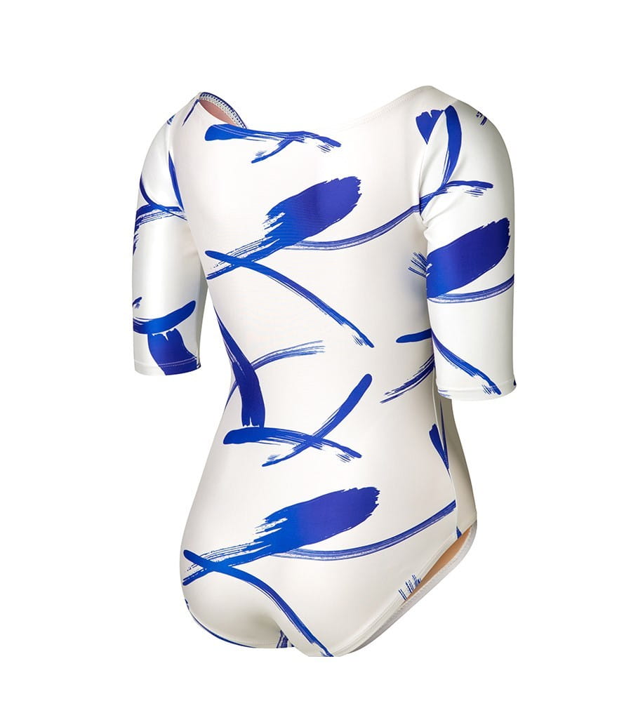 【BARREL】WRAP MONOKINI 一件式泳衣 #BLUE PAINTING 5