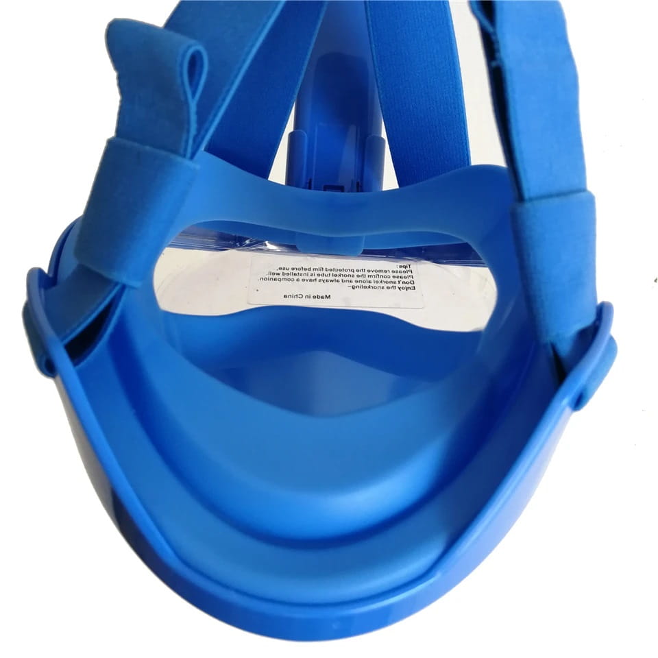 三代兒童 全罩式浮潛呼吸面罩 折疊浮潛 鼻子呼吸管 游泳潜水神器【SV61217】 10