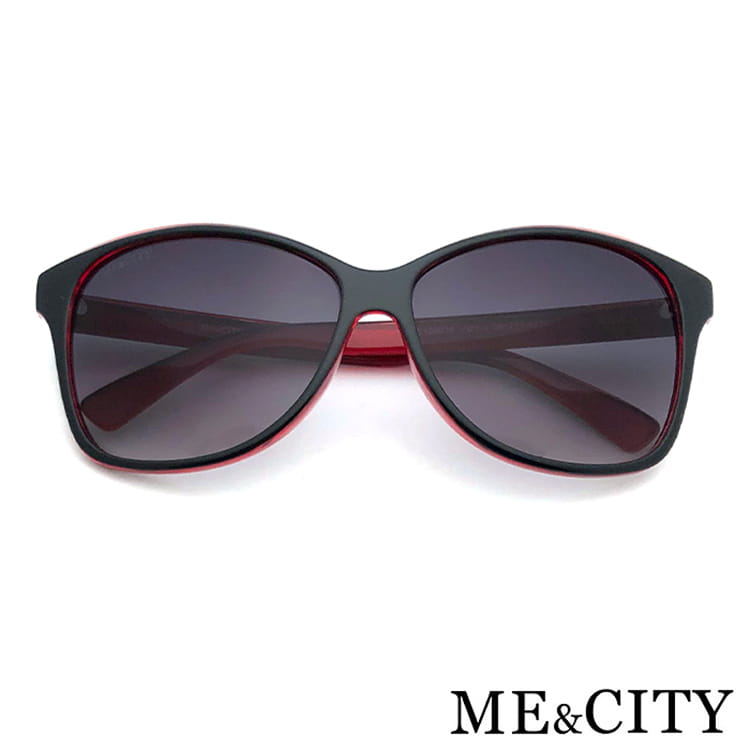 【ME&CITY】 極簡約雙色時尚太陽眼鏡 抗UV (ME120024 J021) 19