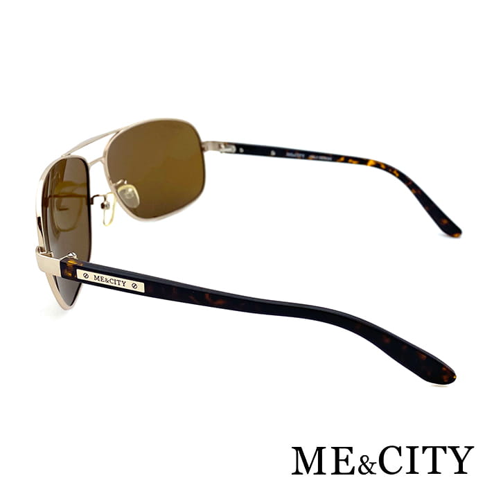 【ME&CITY】 時尚飛行官金屬偏光太陽眼鏡 抗UV (ME 1103 A01) 5