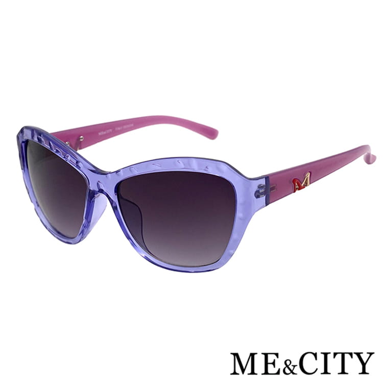 【ME&CITY】 迷情優雅歐美大框太陽眼鏡 抗UV(ME 1207 H01) 6