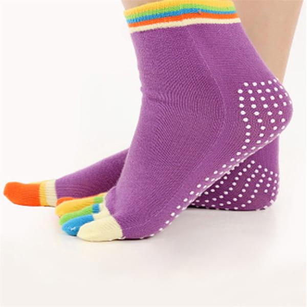 瑜伽五指襪 防滑襪 彩色五趾運動襪 機能型彩色運動瑜珈襪【SV6394】 7