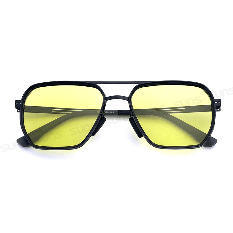 【suns】日夜兩用變色偏光太陽眼鏡 薄鋼雙樑飛行框偏光鏡 抗UV 【1050】 5