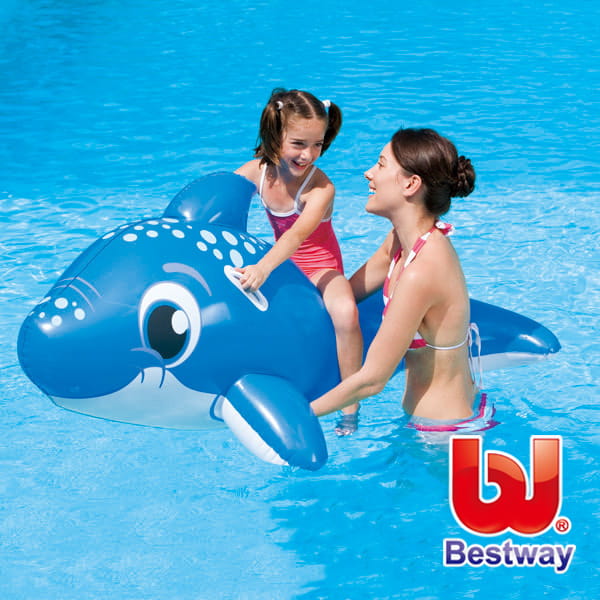 【Bestway】海豚坐騎泳圈 0