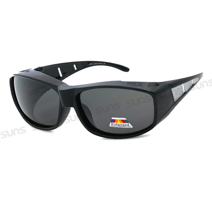 【suns】偏光太陽眼鏡(銀框)  抗UV400 (可套鏡) 5