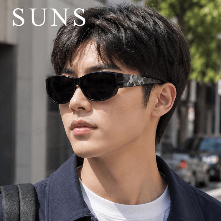 【suns】MIT偏光太陽眼鏡 迷彩灰 抗UV400 (可套鏡) 3