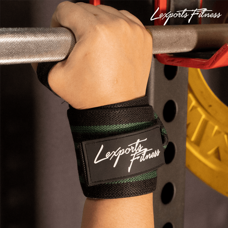 【LEXPORTS 勵動風潮】健身護腕 ◆ 高重磅彈力L80 3