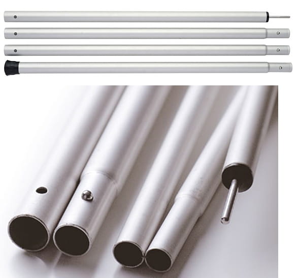 Outdoorbase 彩繪天空-楓葉型 天幕帳(黃藍) 21225 含桿 500*570 cm 3