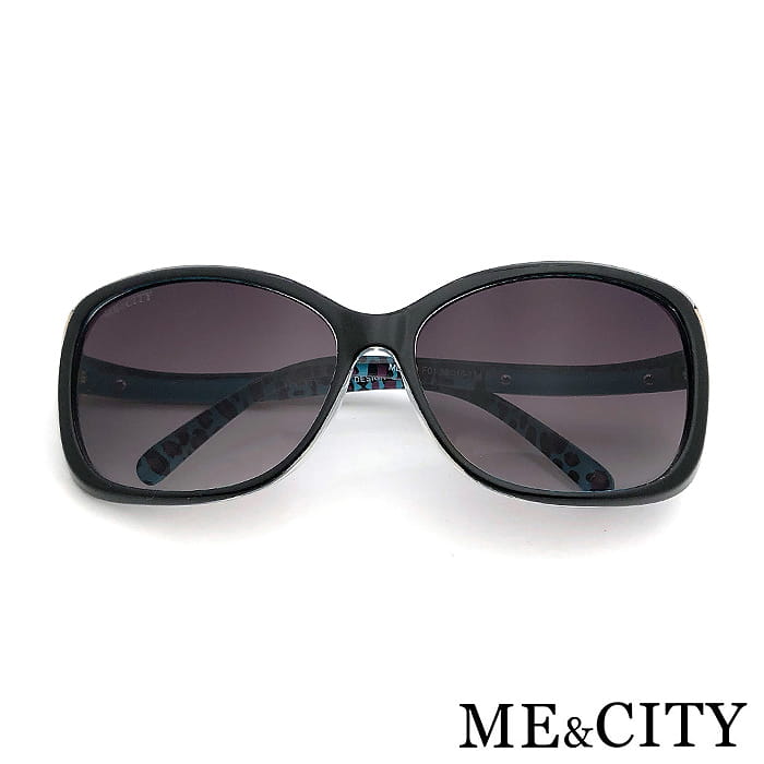 【ME&CITY】 歐美流線型漸層太陽眼鏡 抗UV (ME 1201 F01) 4